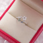 Sakura Flower Crystal Open Ring
