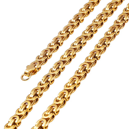 Gilded Jesus Cross Crucifix Necklace