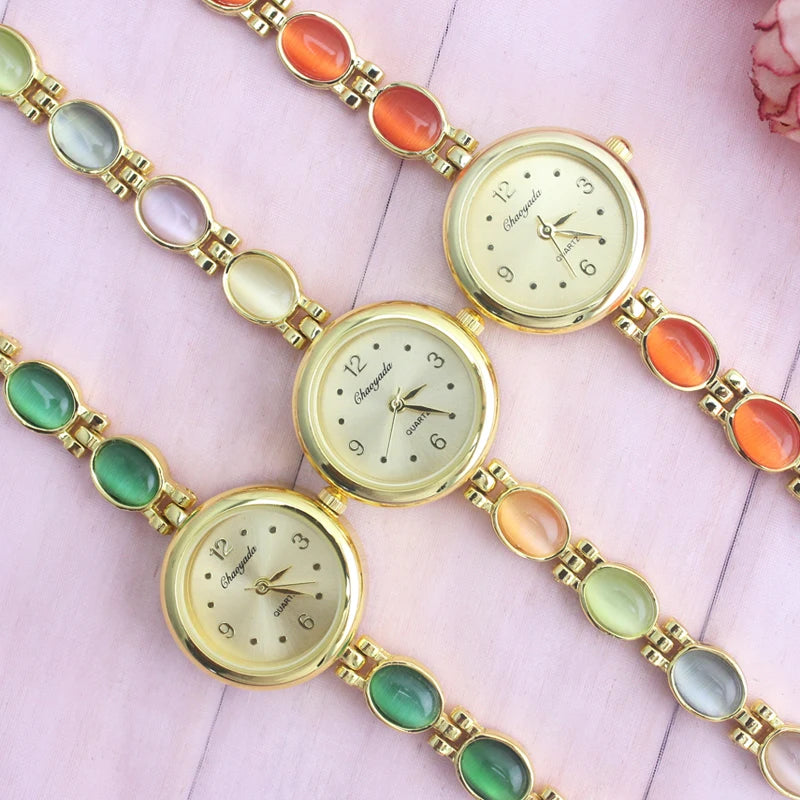 Gilded Heritage Dress Bracelet Watch
