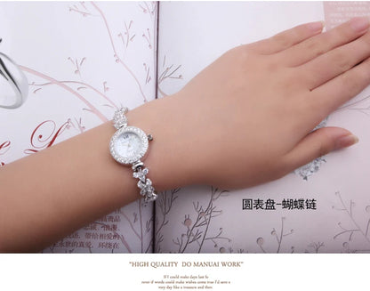 Fine Shell Rhinestone Bracelet Watch