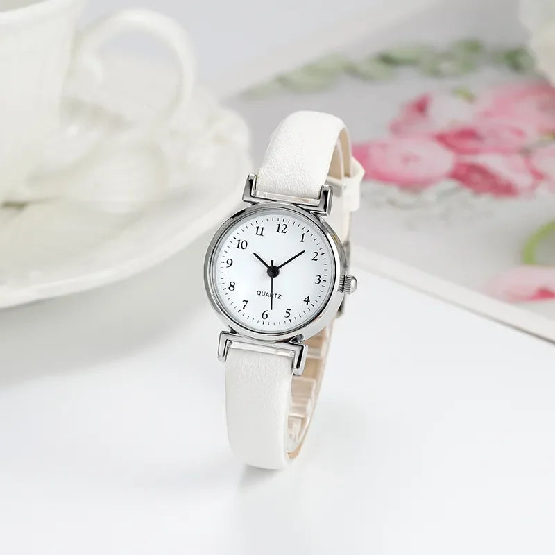 Classic Round Leather Popular Watch