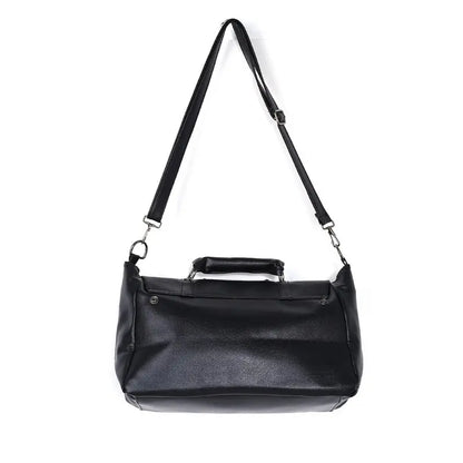 Noir Punk Skull Motif Tote