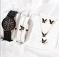 Heart Motif Butterfly Jewelry Set