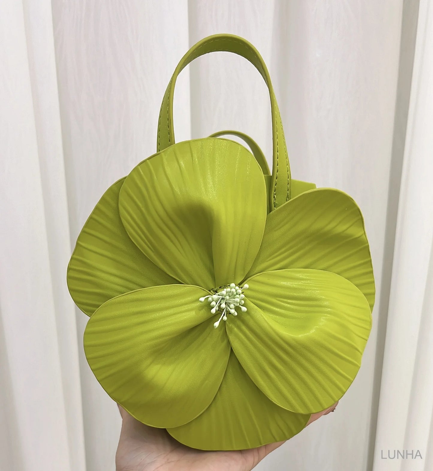 3D Flora Evening Bridal Clutch