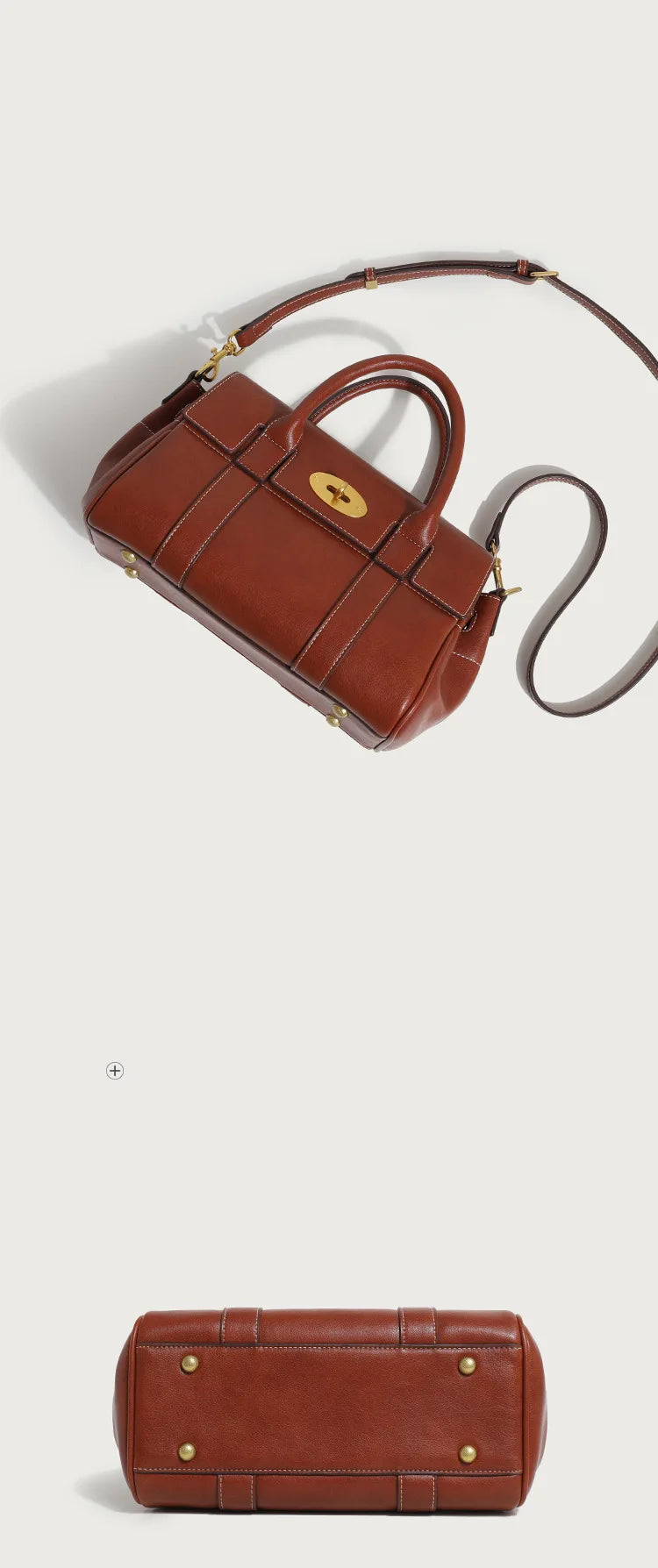 Soft Grain Essential Daily Handbag