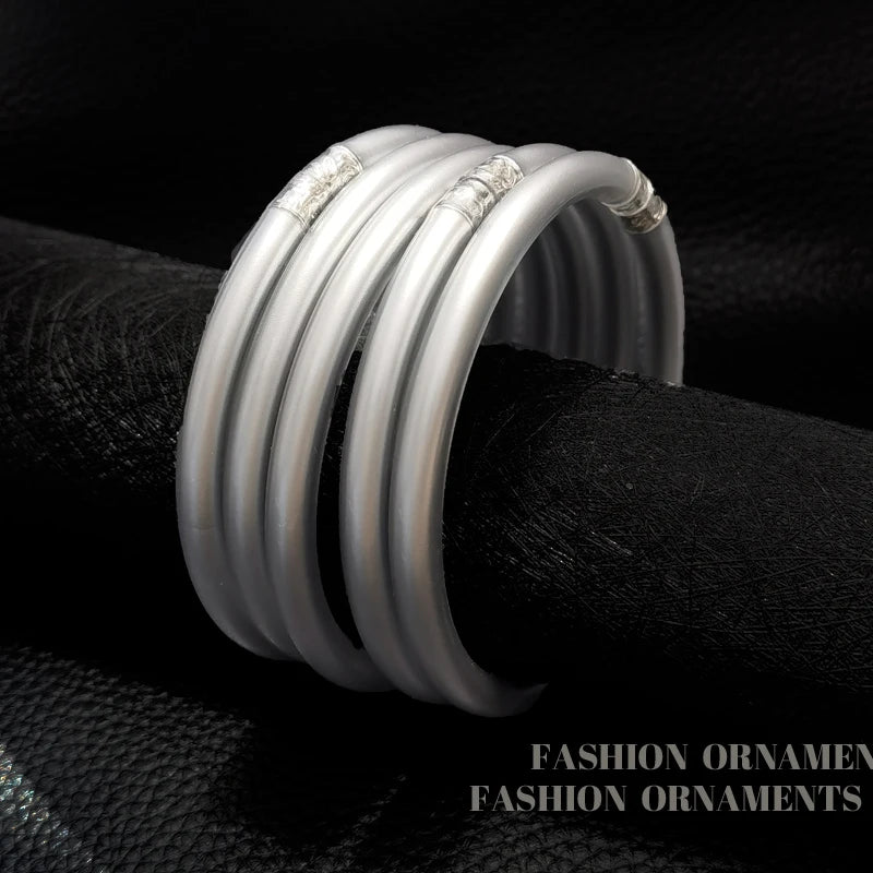 Silicone Soft Gilded Party Bangles