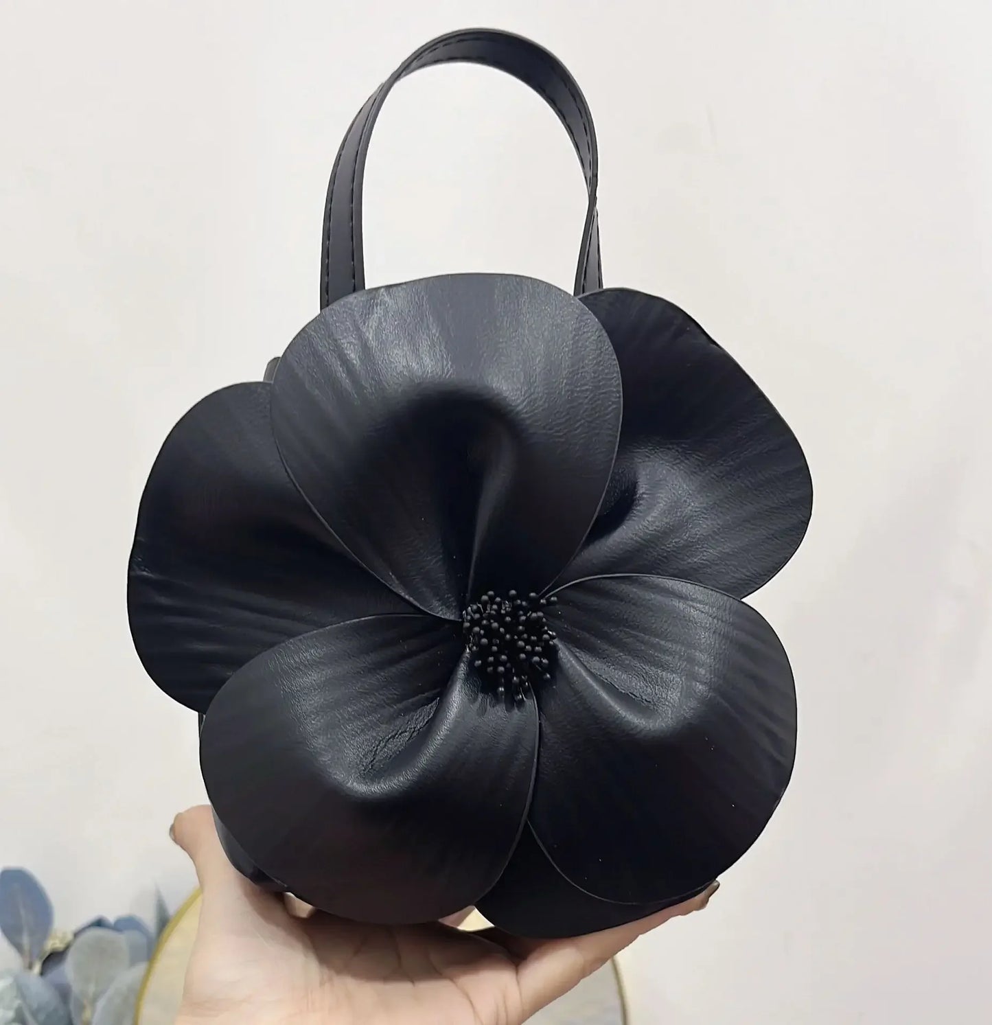 3D Flora Evening Bridal Clutch