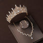 Dubai Royal Crystal Tiara Set