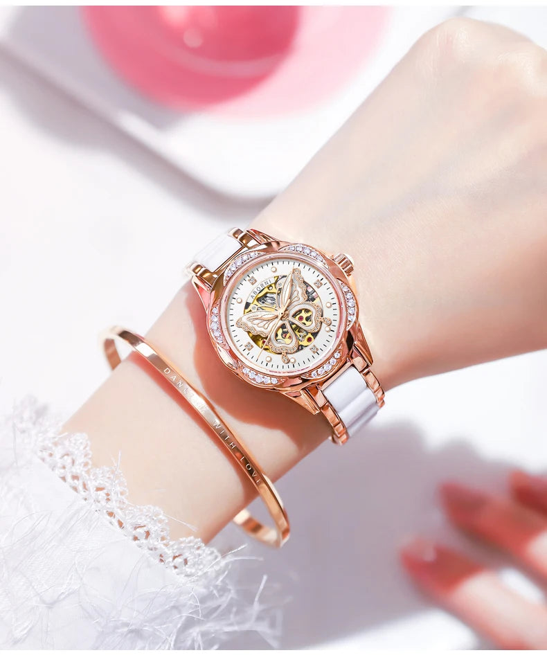Stainless Steel Automatic Mechanical Watch