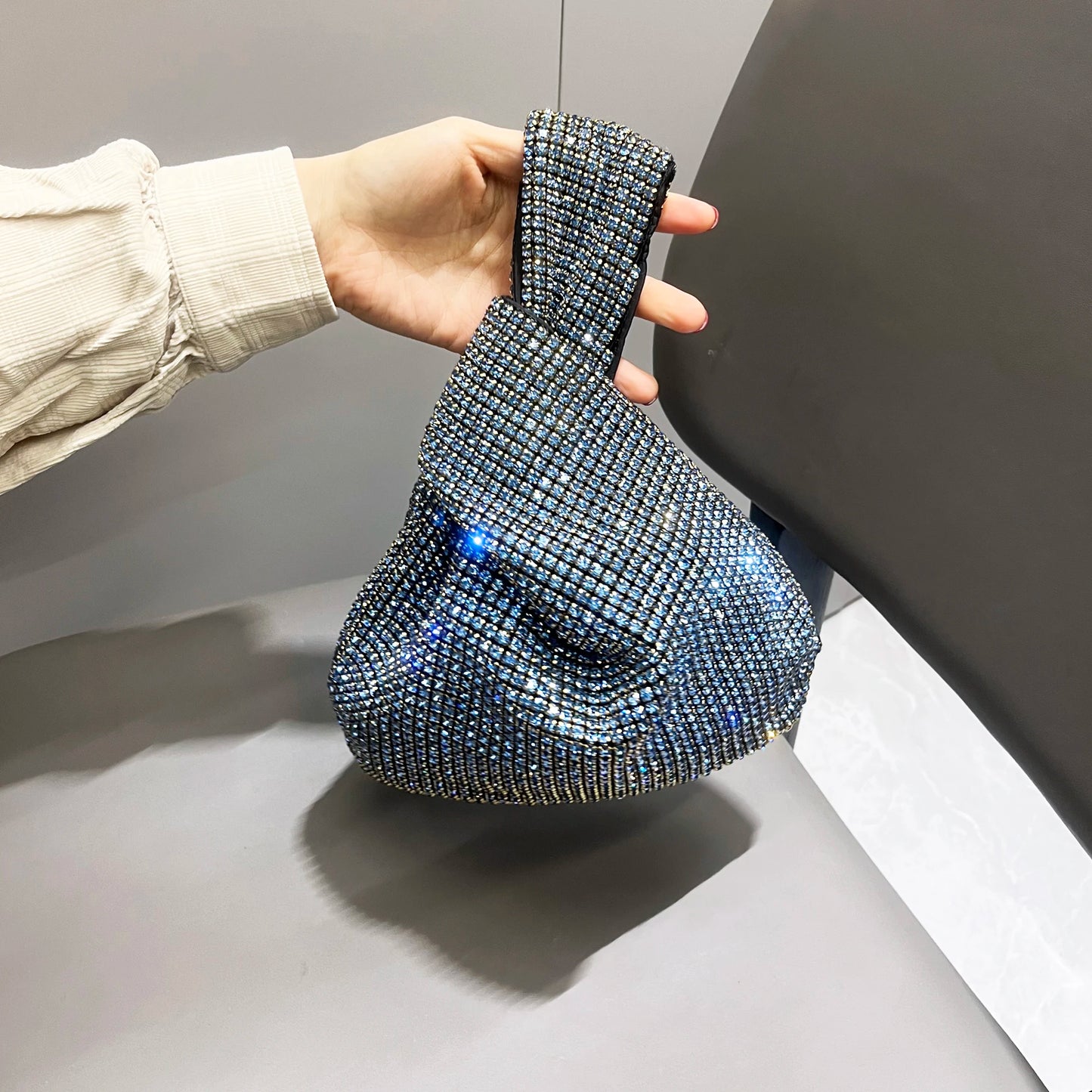 Crystal Encrusted Gala Evening Clutch