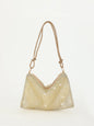 Rhinestone Crescent Evening Underarm Bag