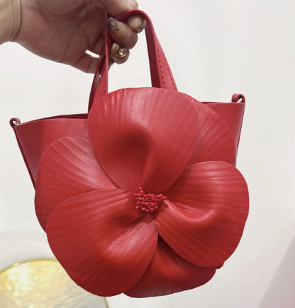 3D Flora Evening Bridal Clutch