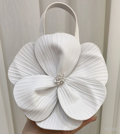 3D Flora Evening Bridal Clutch