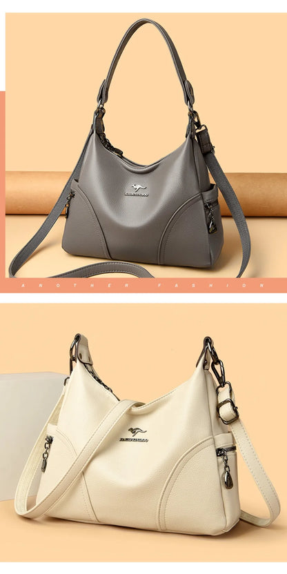 New Style Grained Messenger Bag