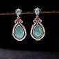 Bohemian Turquoise Water Drop Earrings