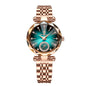 Rose Gold Steel Jewelry Watch