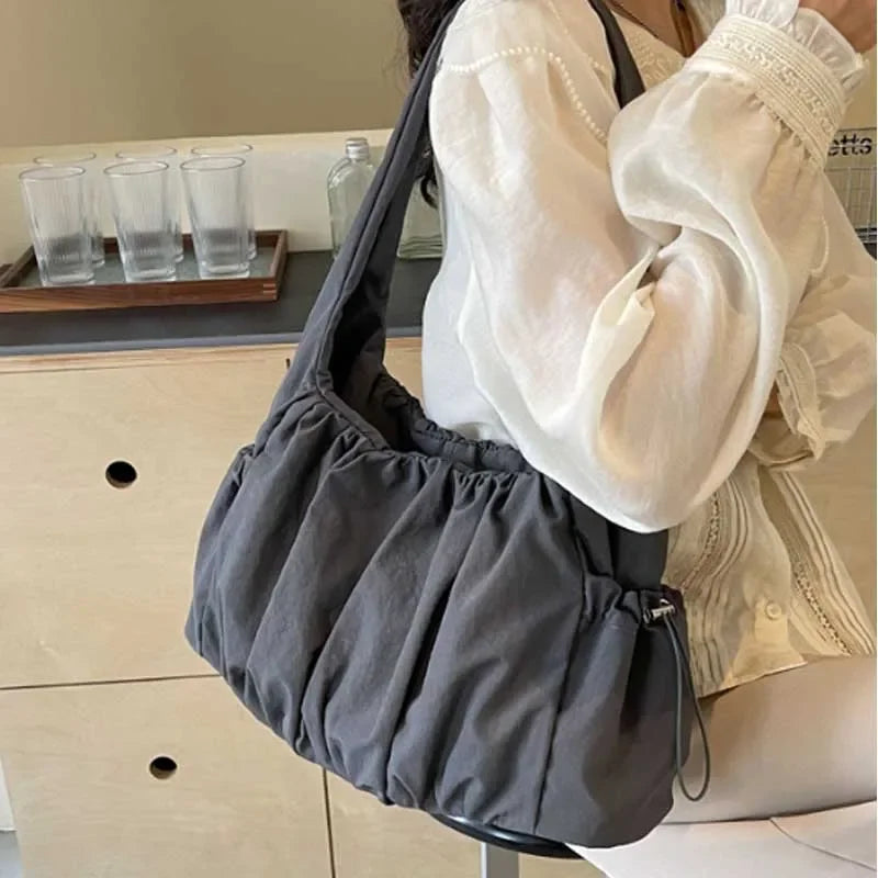 Nylon Architectural Lady Tote Bag