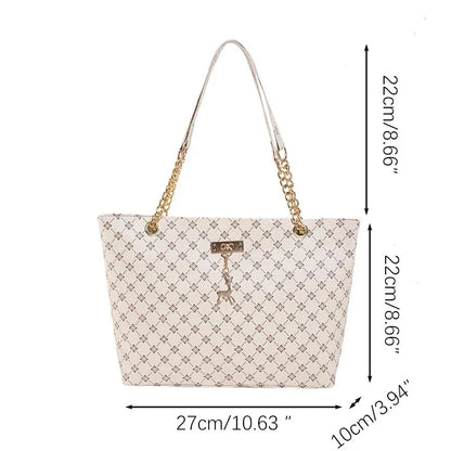 Textural Soft Leather Hanging Tote