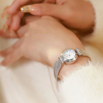 Temperament Gold Waterproof Jewelry Watch