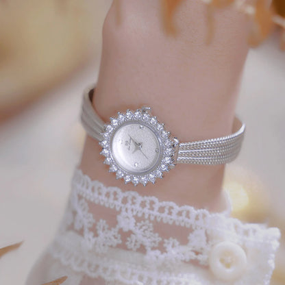 Wheat Ear Rhinestone Jewelry Watch