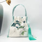 Embroidered Silk Heritage Bucket Bag