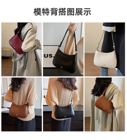 Bridal Crimson Leather Wedding Sling
