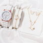 Heart Motif Butterfly Jewelry Set