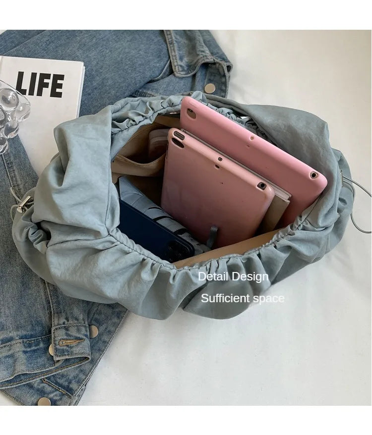 Nylon Architectural Lady Tote Bag