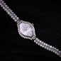 Fine Shell Rhinestone Bracelet Watch