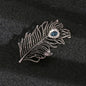 Rhinestone Ginkgo Crystal Office Brooch