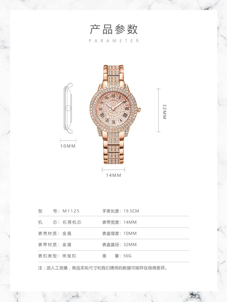 Full 5-Piece Jewelry Watch Suite