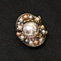 Rhinestone Ginkgo Crystal Office Brooch