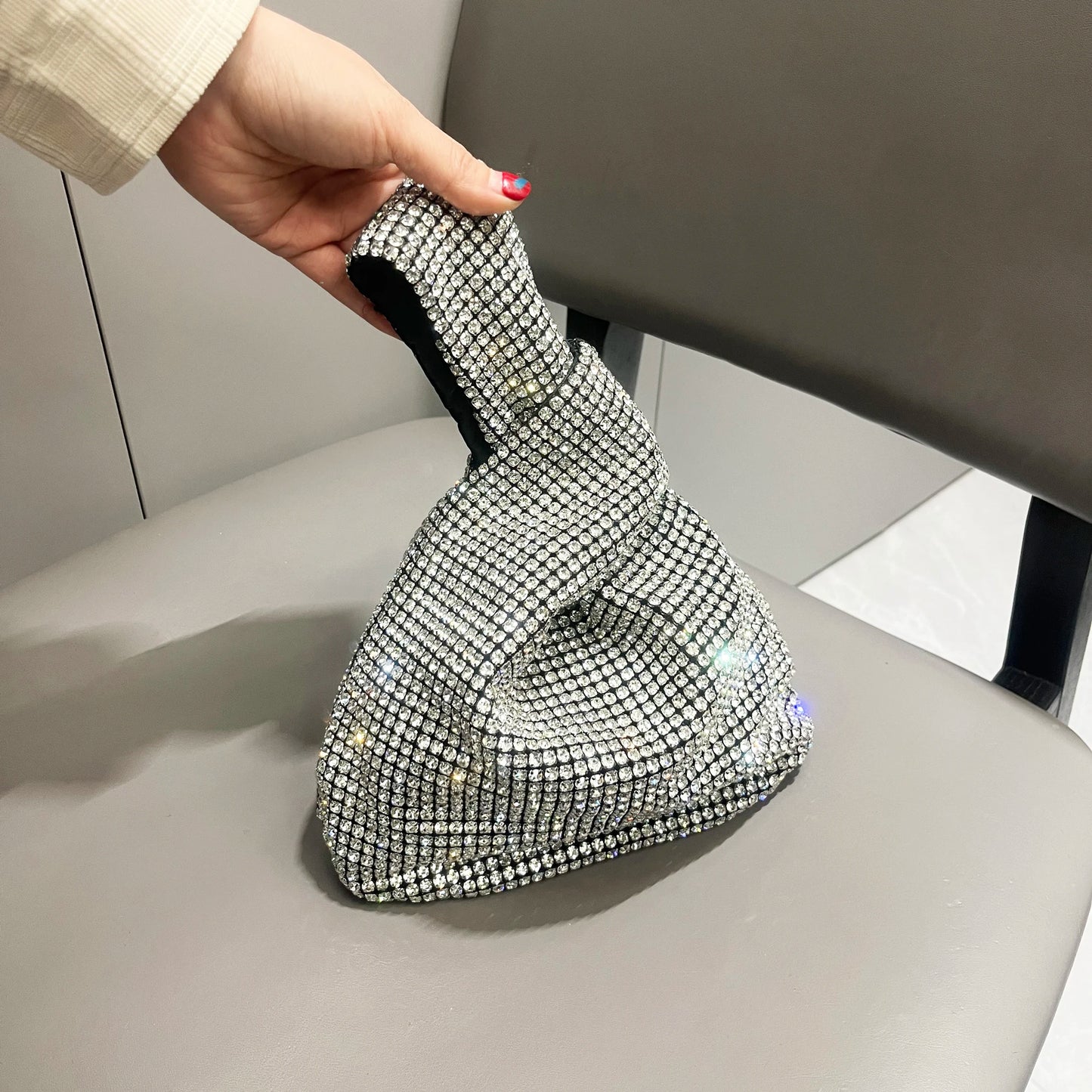 Crystal Encrusted Gala Evening Clutch