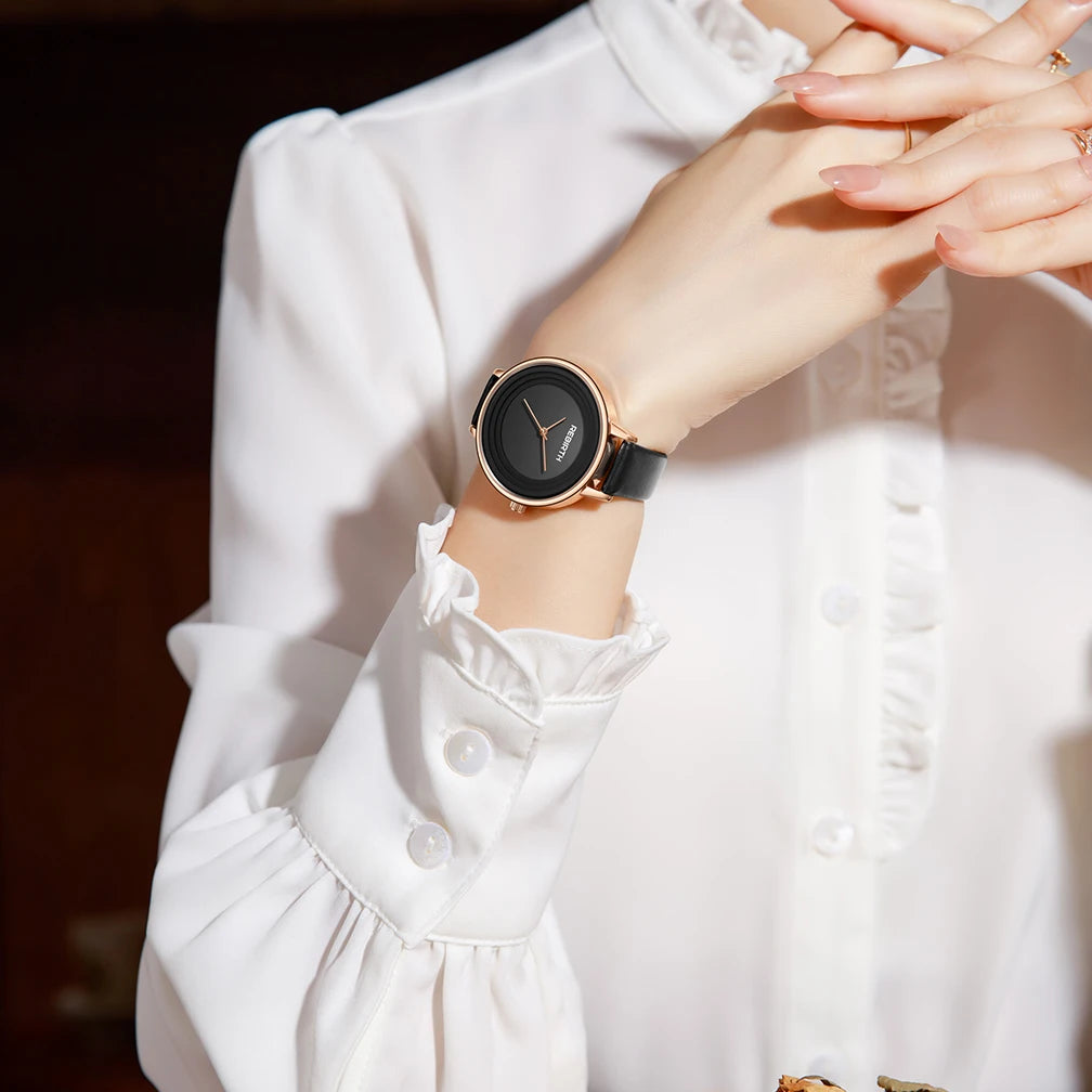 Contemporary High-Fashion Belt Watch