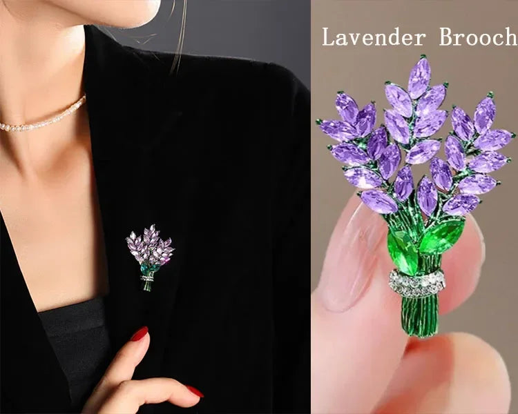 Tulip Flower Pearl Gala Brooch