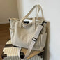 Corduroy Square Commuter Shoulder Bag