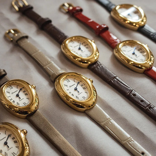 Roman Heritage Vintage Leather Watch