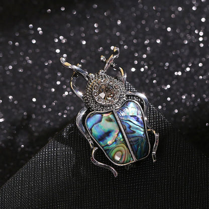 Rhinestone Ginkgo Crystal Office Brooch