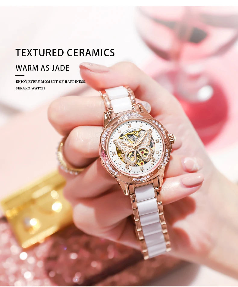 Precision Automatic Mechanical Steel Watch