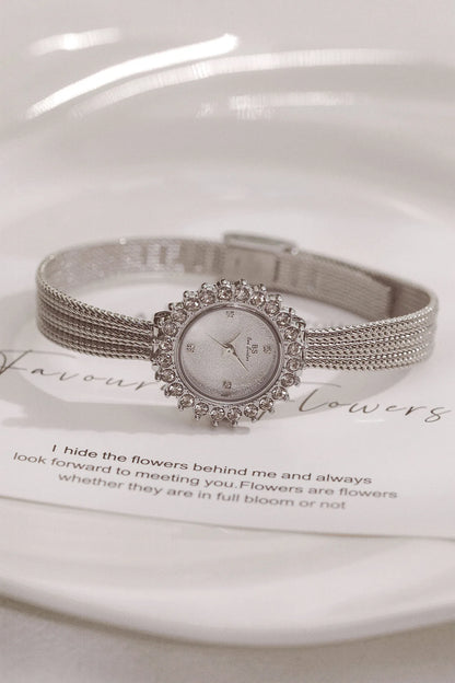Wheat Ear Rhinestone Jewelry Watch