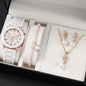 Heart Motif Butterfly Jewelry Set