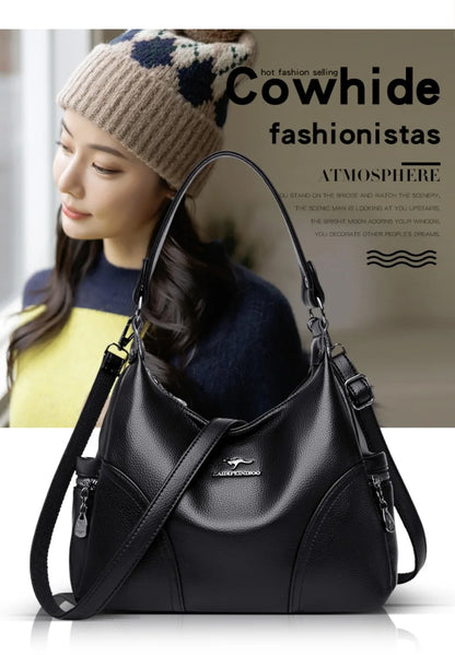 New Style Grained Messenger Bag