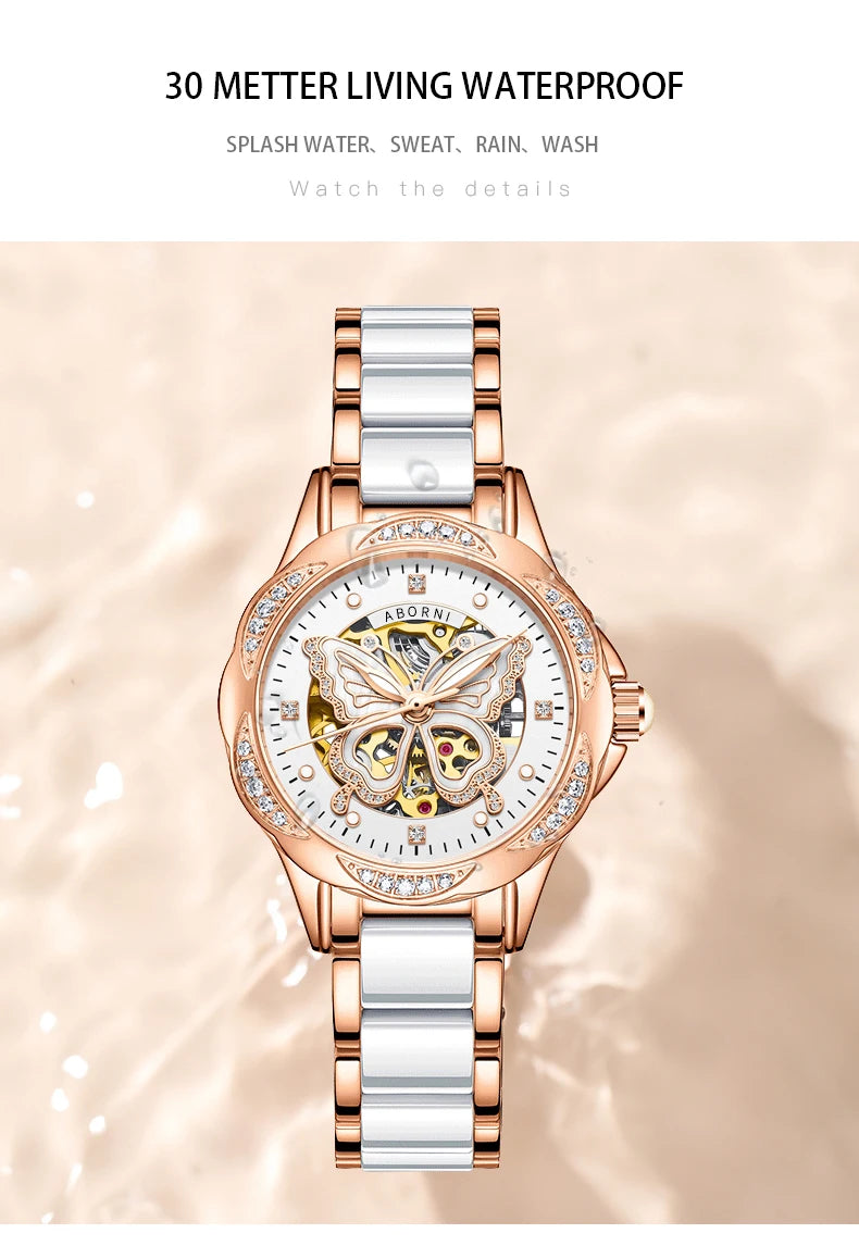 Precision Automatic Mechanical Steel Watch
