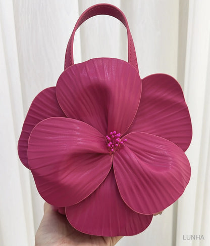 3D Flora Evening Bridal Clutch