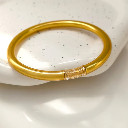 Silicone Soft Gilded Party Bangles