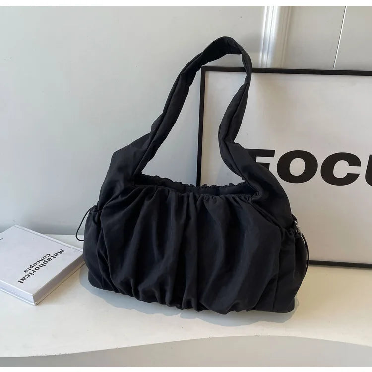 Nylon Architectural Lady Tote Bag