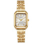 Geometric Steel Band Dress Watch