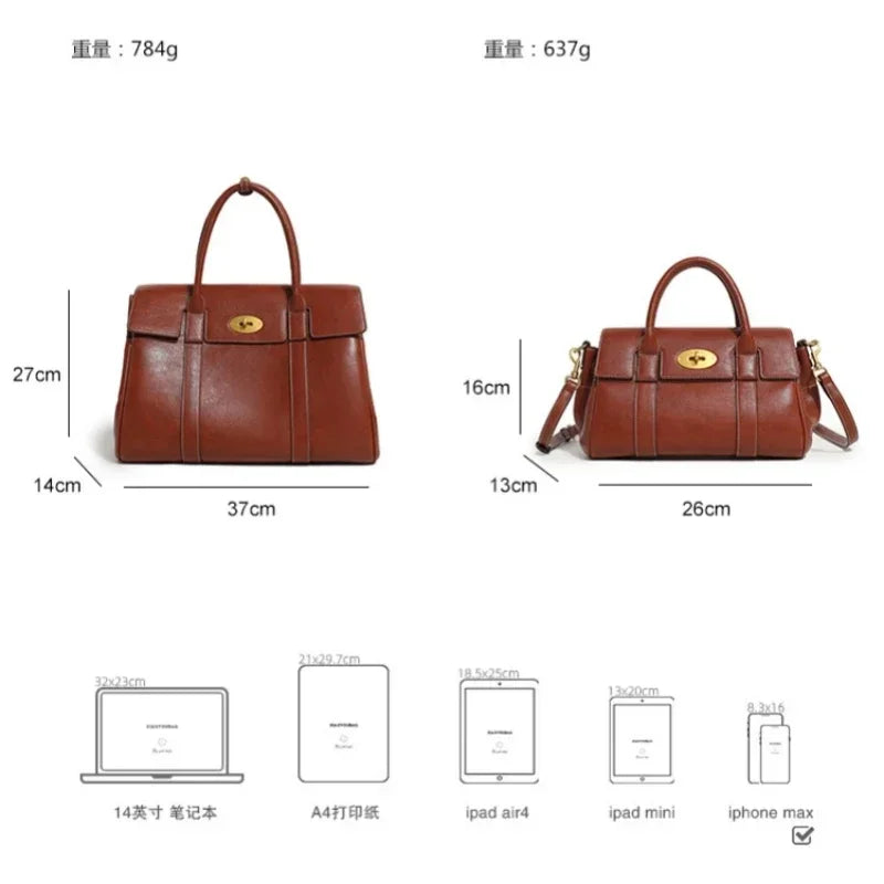 Soft Grain Essential Daily Handbag