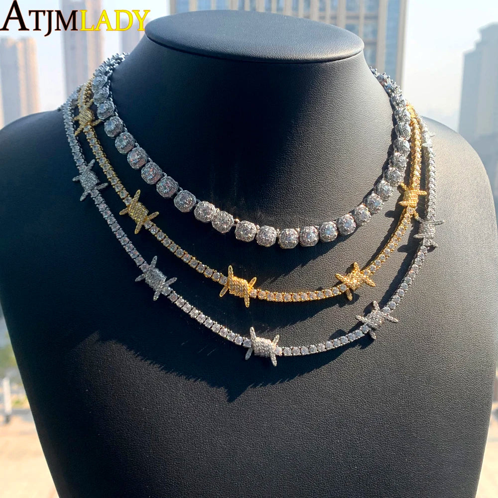 Full Paved 5A Zirconia Necklace