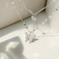 Pearl Tassel Snake Bone Necklace